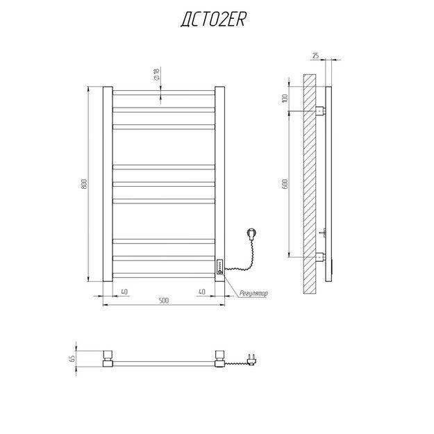 Rankšluosčių džiovintuvas Kosser Step 800x500/9 ER laikmatis juodas 3