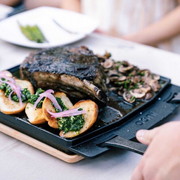 Ooni dvipusė ketaus keptuvė 4