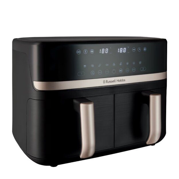 Karšto oro gruzdintuvė Russell Hobbs Satisfry Air 9L Dual Basket, 27680-56