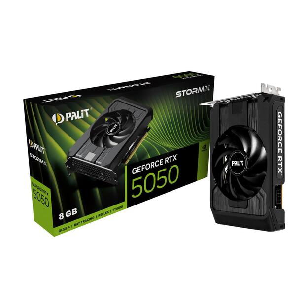 Graphics Card|PALIT|NVIDIA GeForce RTX 5050|8 GB|GDDR6|128 bit|PCIE 5.0 16x|Single Slot Fansink|NE65050019P1-GB2070F