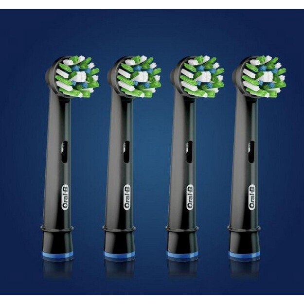 Dantų šepetėlių antgaliai Oral-B Pro Cross Action 4 vnt 2