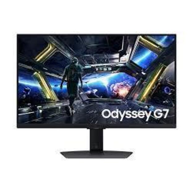 LCD Monitor|SAMSUNG|Odyssey G7|32 |Gaming|Panel IPS|3840x2160|16:9|144Hz|1 ms|Speakers|Swivel|Pivot|Height adjustable|Tilt|Colour Black|LS32DG702EUXDU