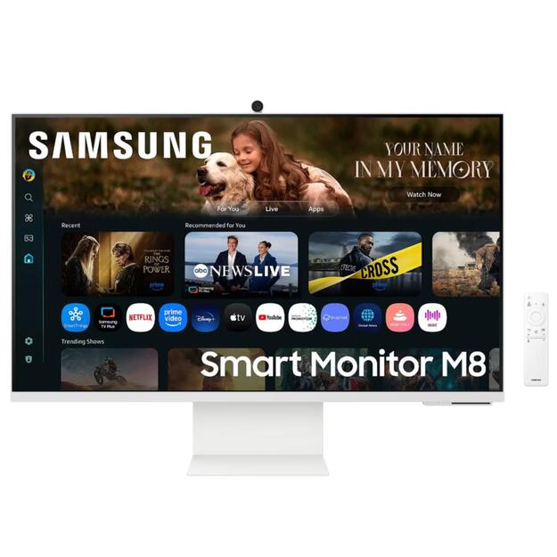 LCD Monitor|SAMSUNG|LS32FM801UUXDU|32 |Smart/4K|Panel VA|3840x2160|16:9|60 Hz|4 ms|Colour White|LS32FM801UUXDU