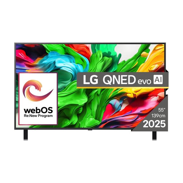 TV Set|LG|55 |4K/Smart|3840x2160|Wireless LAN|Bluetooth|webOS|55QNED85A3C