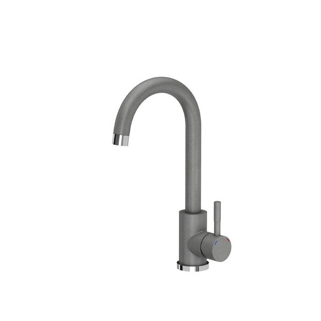 Plautuvė su maišytuvu Quadron GO SMART, TQ6244GSSZ, pilka 2