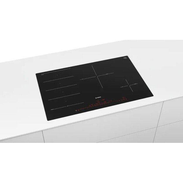Įmontuojama indukcinė kaitlentė Bosch PXE801DC1E, 80cm 2