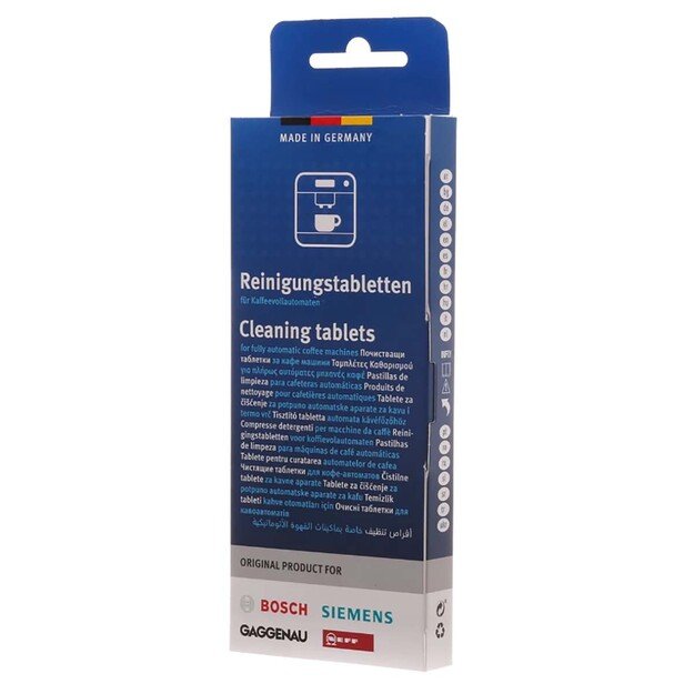 Valymo tabletės kavos aparatams BSH 00311970 1