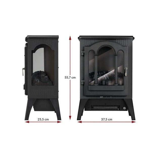 Elektrinis židinys MPM MEK-01 1