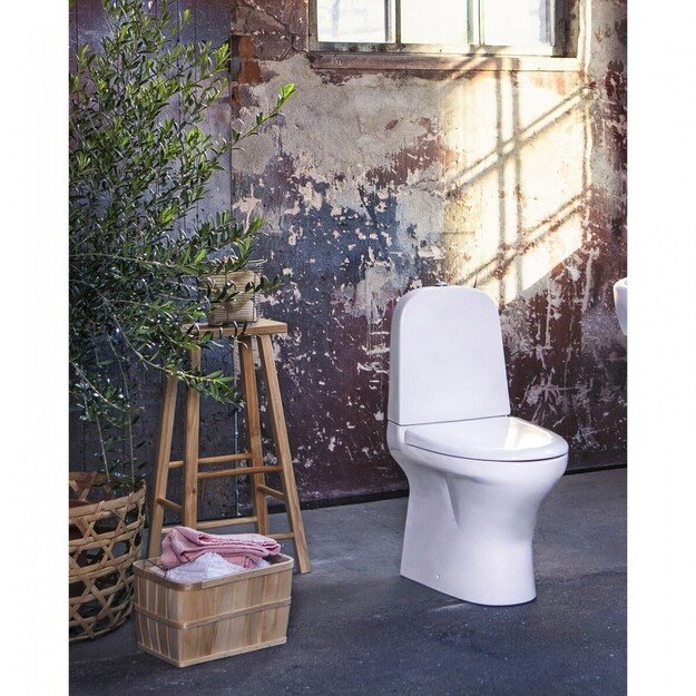 Klozetas Gustavsberg Estetic 8300, SoftClose dangtis GB1183002R1231G 2