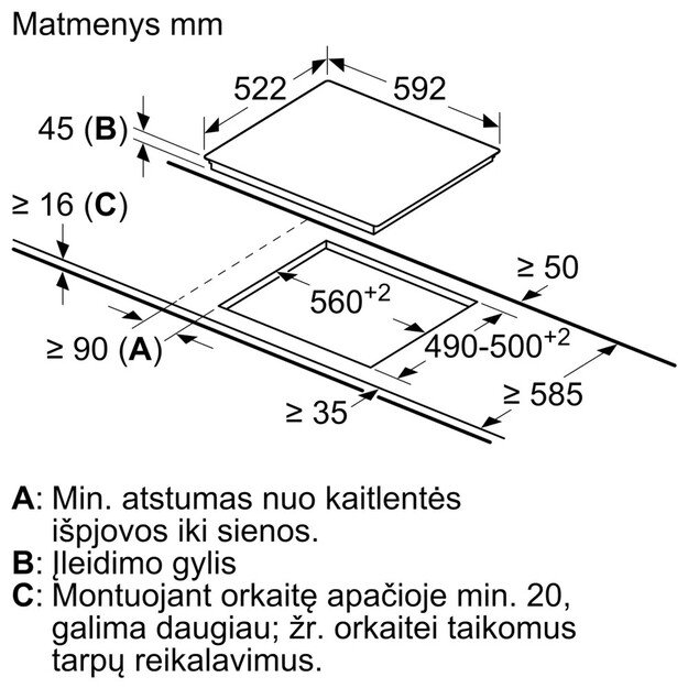 kaitlentė Bosch PKE61RBA2E 3