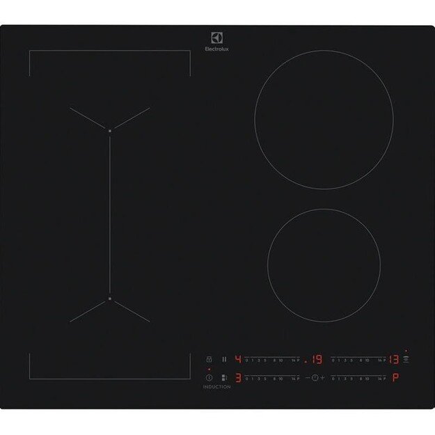 Įmontuojama indukcinė kaitlentė Electrolux SaphirMatt SE, Bridge, Hob2Hood, CIV63443CT