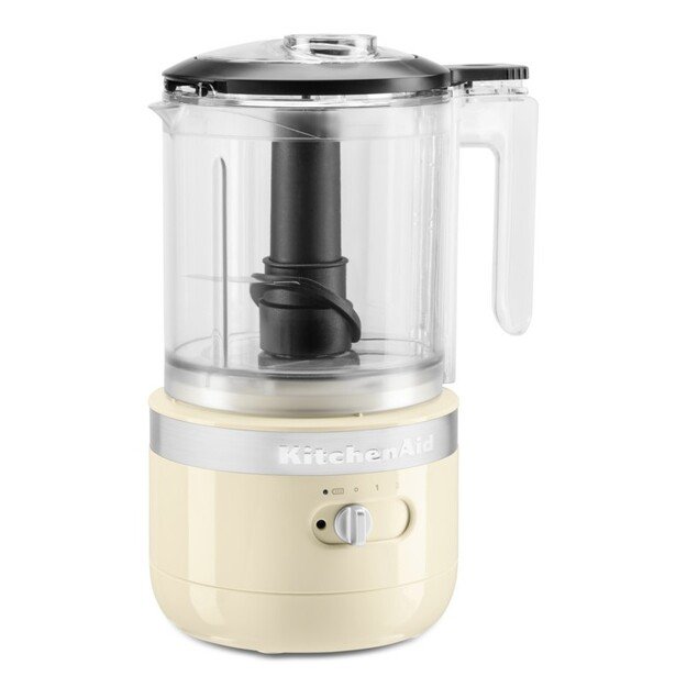 Akumuliatorinis maisto smulkintuvas KitchenAid 5KFCB519EAC, kreminis