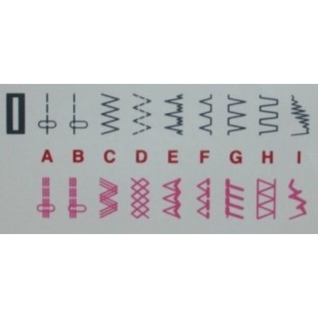 Siuvimo ma&scaron;ina JANOME Beaute 16S 3