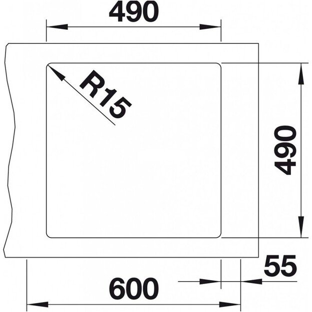 Plautuvė BLANCO ARTAGO 6-IF/A SteelFrame 521767 4