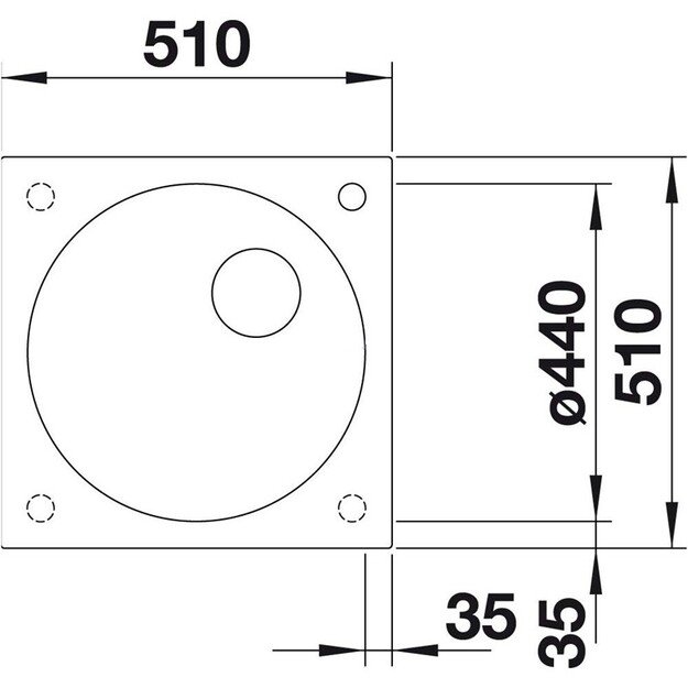 Plautuvė BLANCO ARTAGO 6-IF/A SteelFrame 521767 3