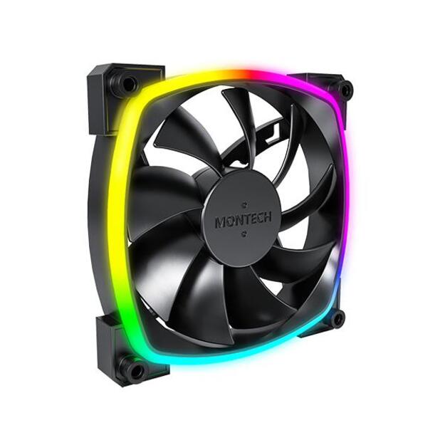 CASE FAN 120MM/AX120 PWM BLACK MONTECH