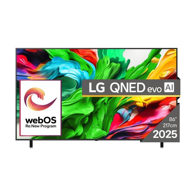 TV Set|LG|86 |4K/Smart|3840x2160|Wireless LAN|Bluetooth|webOS|Black|86QNED85A3C