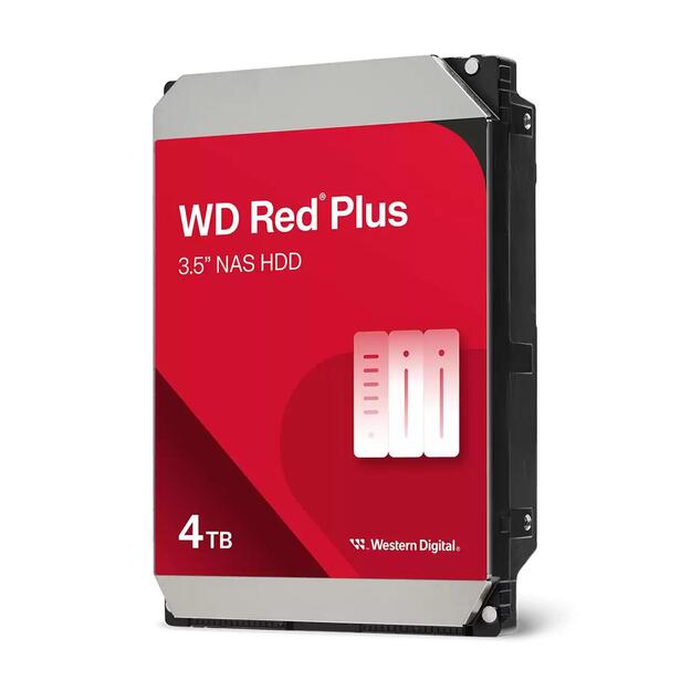 HDD|WESTERN DIGITAL|Red Plus|4TB|128 MB|5400 rpm|3,5 |WD40EFZZ