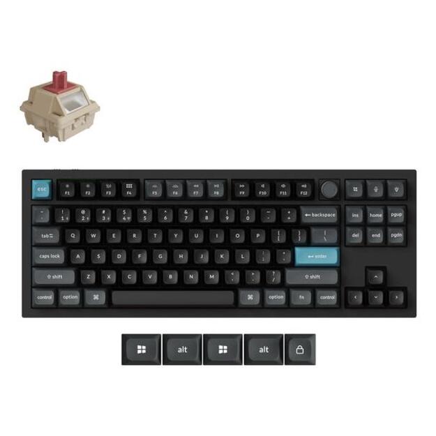 KEYBOARD WRL Q3 ULTRA/BLACK Q3U-M1 KEYCHRON