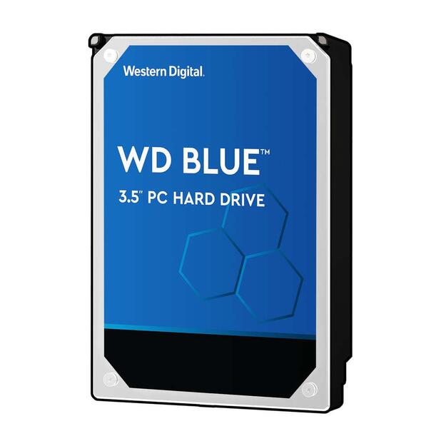 HDD|WESTERN DIGITAL|Blue|6TB|SATA 3.0|256 MB|5400 rpm|3,5 |WD60EZAZ