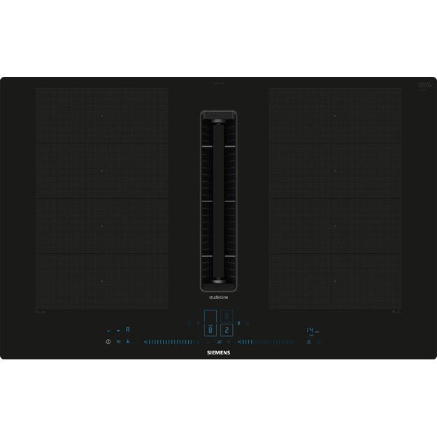 Indukcinė kaitlentė su integruotu gartraukiu Siemens EX807NX68E