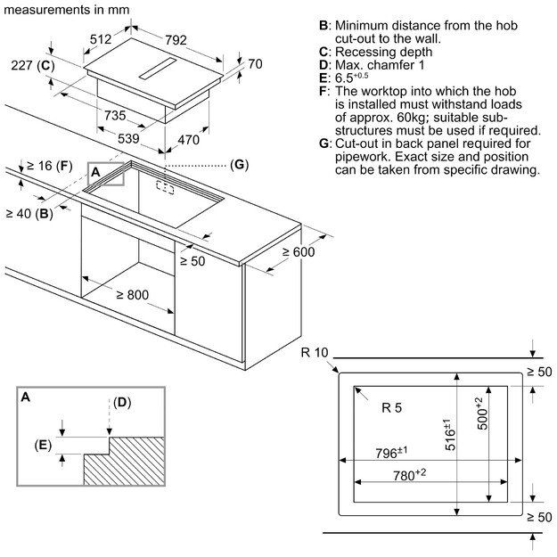 Indukcinė kaitlentė su integruotu gartraukiu Siemens EX807NX68E 2