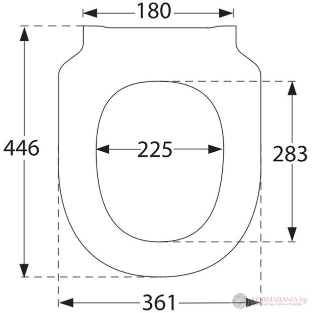 WC dangtis Villeroy ampBoch Subway 3.0 SoftClose, 8M42S101 1