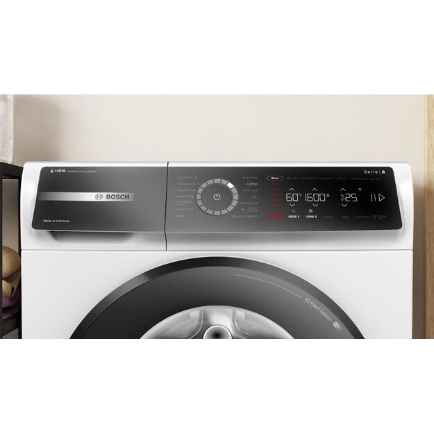 Skalbimo ma&scaron;ina Bosch Serija 8, WGB266AWSN, 11 kg 1