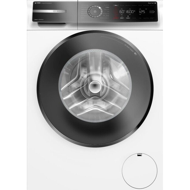 Skalbimo ma&scaron;ina Bosch Serija 8, WGB266AWSN, 11 kg