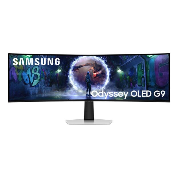 Monitor|SAMSUNG|Odyssey G9 G93SD|49 |Gaming/Curved|Panel OLED|5120x1440|32:9|240 Hz|0.03 ms|Colour White|LS49DG934SUXEN