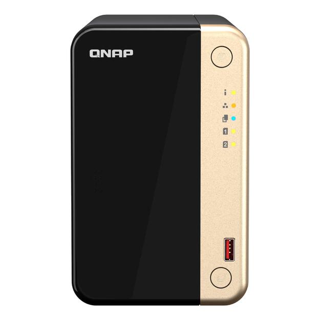 NAS STORAGE TOWER 2BAY/TS-264-8G QNAP