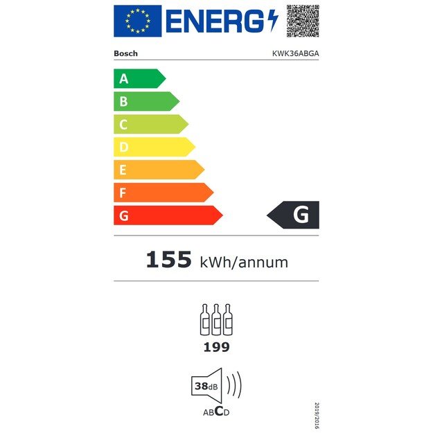Vyno &scaron;aldytuvas Bosch KWK36ABGA 1