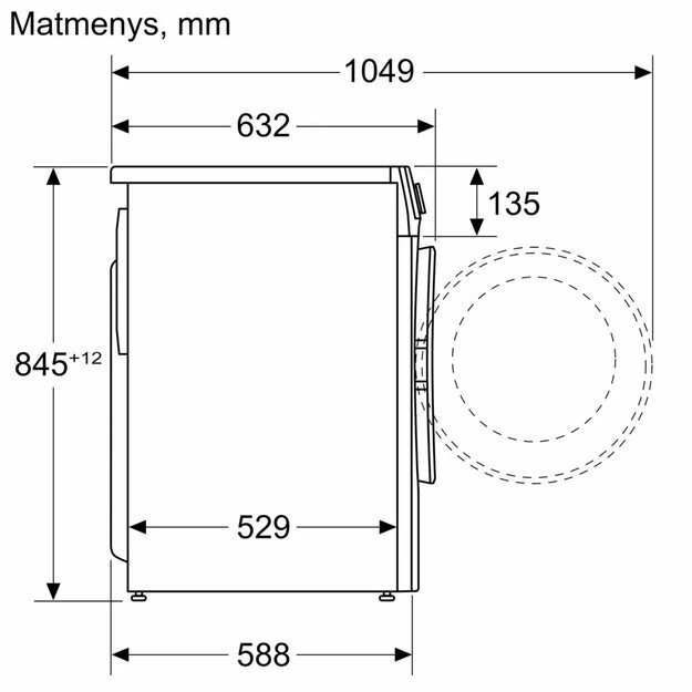 Skalbimo ma&scaron;ina Bosch WGE02400SN 7