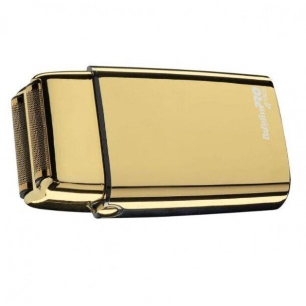 Mobili įkraunama barzdaskutė BaByliss PRO Double Foil Metal Shaver Gold FXFS2GE, auksinė 2