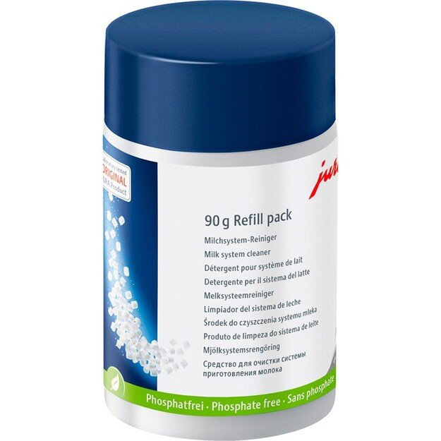 Pieno sistemos valymo granulių papildymas Jura 90g