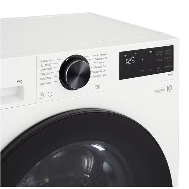 Skalbimo ma&scaron;ina LG AI Direct Drive, F2X50S9TWB, 9 kg 1