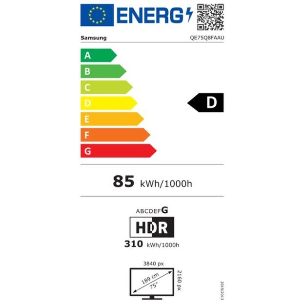 Televizorius Samsung QE75Q8FAAUXXH 2