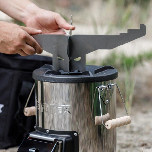 Kepimo plokštuma krosnelei Petromax Rocket Stove