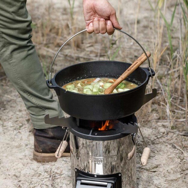 Kepimo plokštuma krosnelei Petromax Rocket Stove