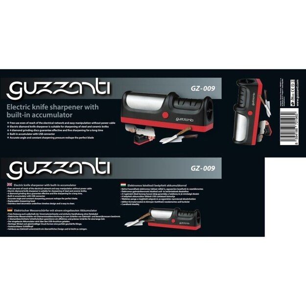 Elektrinis peilių galastuvas Guzzanti GZ-009