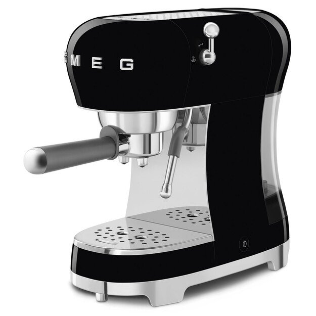 Kavos virimo aparatas SMEG Espresso ECF02BLEU, juodas