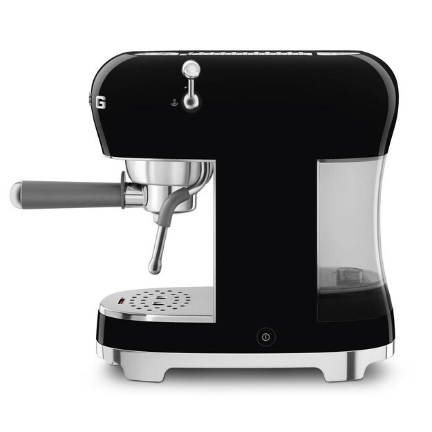 Kavos virimo aparatas SMEG Espresso ECF02BLEU, juodas