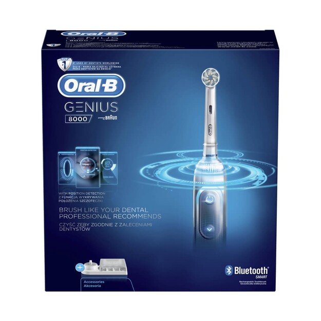 Oral - B Genius 8000 elektrinis dantų šepetėlis