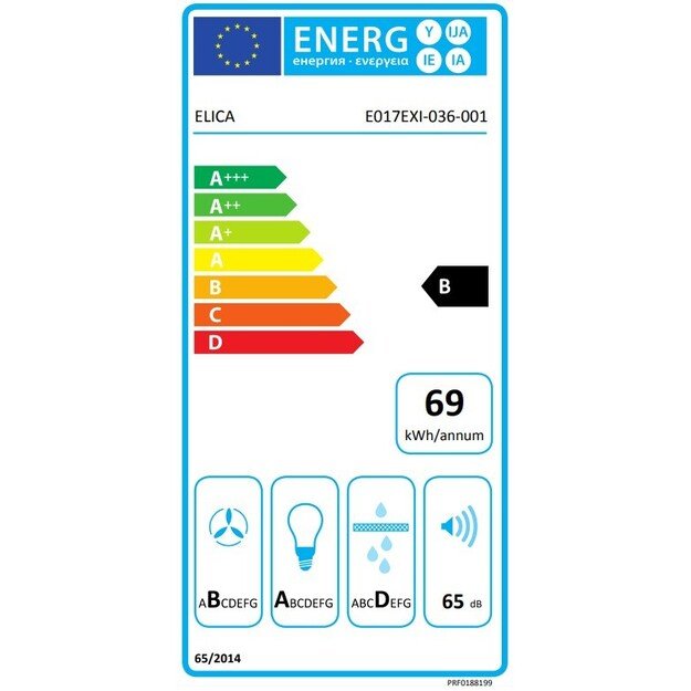 Įmontuojamas gartraukis Elica LANE SENSOR IX/A/52