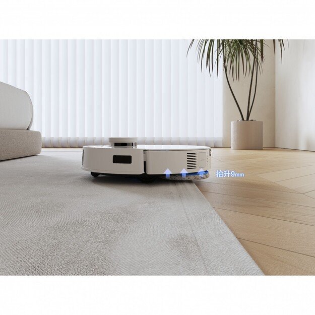 Plaunantis dulkių siurblys - robotas Ecovacs Deebot T30 PRO OMNI SILVER, baltas