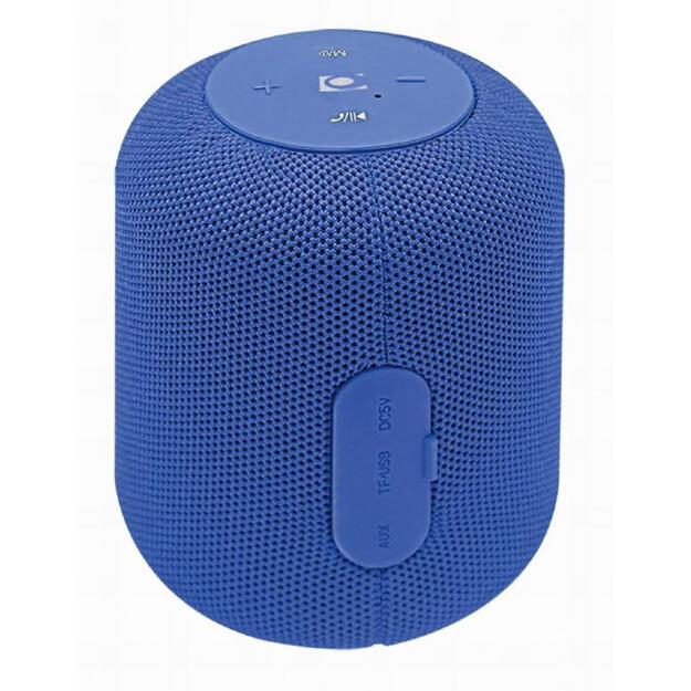 Portable Speaker|GEMBIRD|Portable/Wireless|1xMicroSD Card Slot|Bluetooth|Blue|SPK-BT-15-B