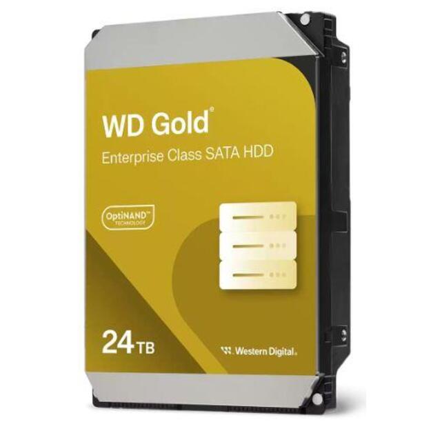 HDD|WESTERN DIGITAL|Gold|24TB|SATA|512 MB|7200 rpm|3,5 |WD241KRYZ