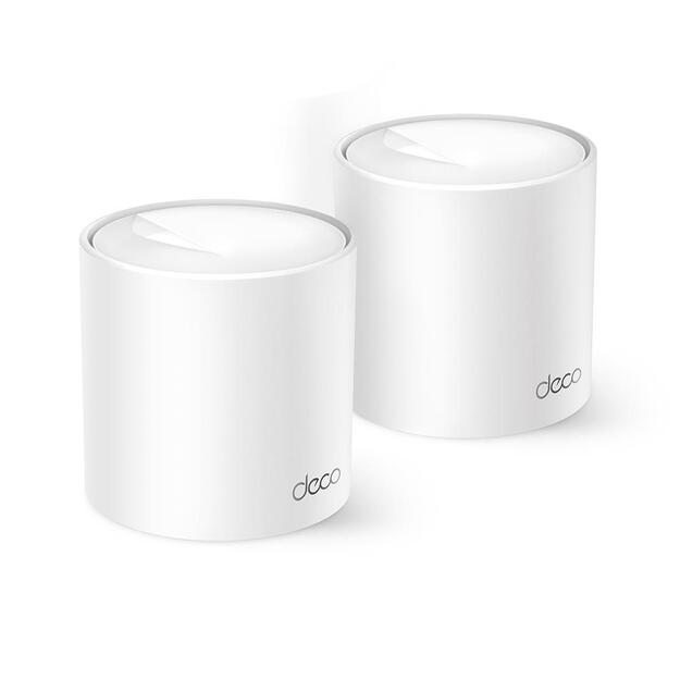 Wireless Router|TP-LINK|Wireless Router|1500 Mbps|Mesh|Wi-Fi 6|1x10/100/1000M|1x2.5GbE|DHCP|DECOX10(2-PACK)