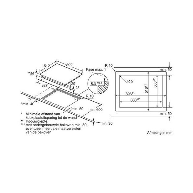Kaitlente BOSCH PXV901DV1E 1