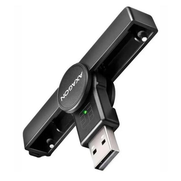 CARD READER POCKET SMARTCARD/USB2.0 CRE-SMPA AXAGON